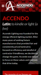 Mobile Screenshot of accendolighting.com